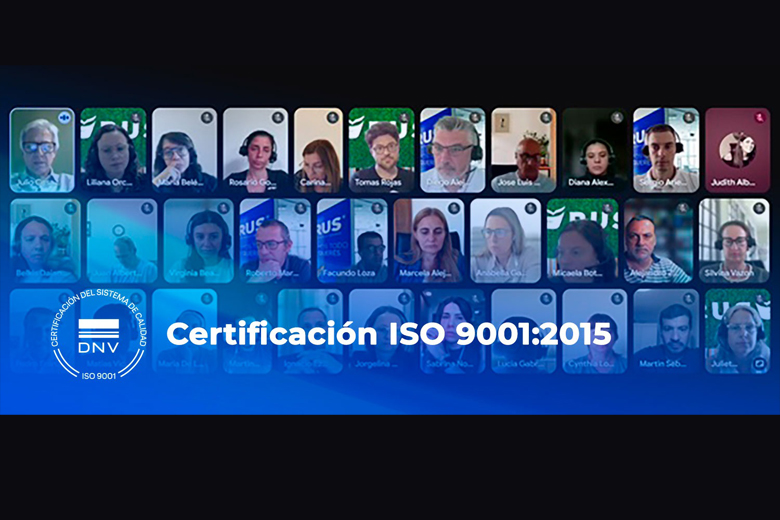 RUS reafirma su liderazgo en calidad con la renovación de la certificación ISO 9001:2015