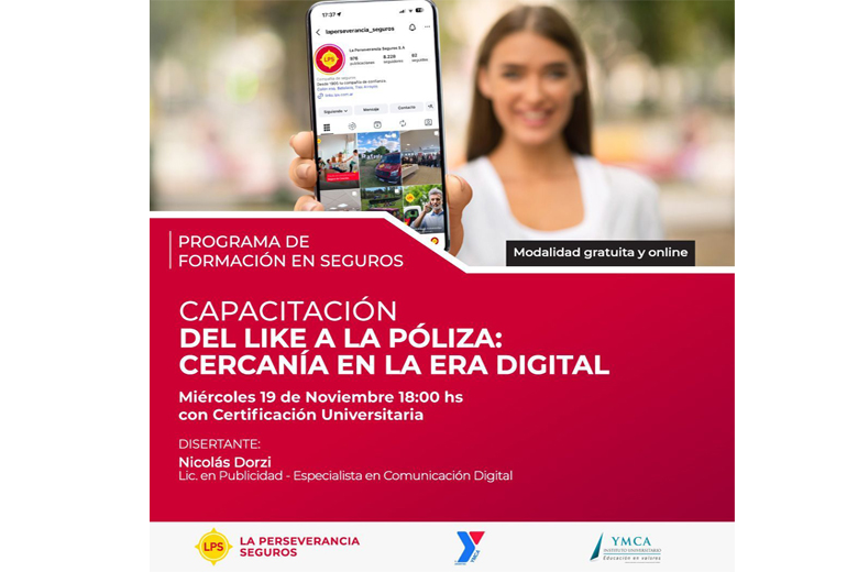 Capacitación gratuita para el sector de seguros: Cómo mantener la cercanía con los usuarios en la era digital