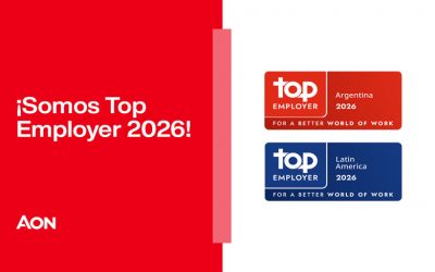 Aon recibe por cuarto año consecutivo la certificación Top Employer en Argentina