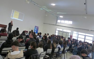 Comenzaron las charlas de seguridad vial en las escuelas secundarias de Concepción del Uruguay