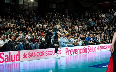 Prevención Salud acompañó a la Selección masculina de vóley en su serie de amistosos internacionales