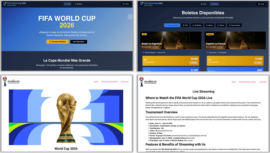 Fraude, ransomware y aplicaciones falsas ya están atacando la FIFA 2026