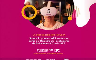 Prevención ART se incorpora al Registro de Prestadores de Soluciones 4.0 de la SRT