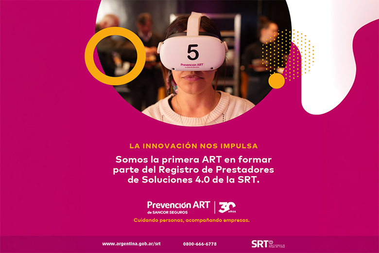Prevención ART se incorpora al Registro de Prestadores de Soluciones 4.0 de la SRT
